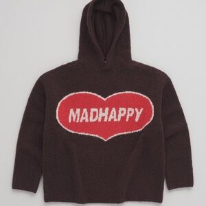Mad happy Brown Boucle Sweater